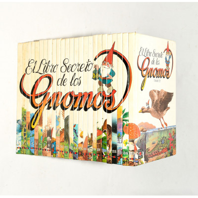 COLECCION EL LIBRO SECRETO DE LOS GNOMOS (25 TOMOS)