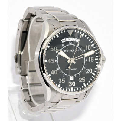 RELOJ HAMILTON KHAKI AVIATION PILOT DAY DATE H646150 (INTERESTELAR)