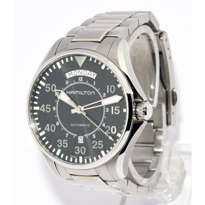 RELOJ HAMILTON KHAKI AVIATION PILOT DAY DATE H646150 (INTERESTELAR)