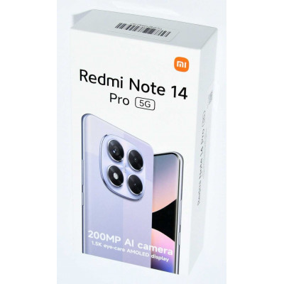 XIAOMI REDMI NOTE 14 PRO 5G 512GB NEGRO NUEVO