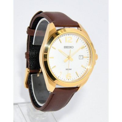 RELOJ SEIKO 100M DORADO