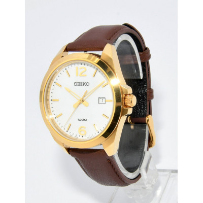 RELOJ SEIKO 100M DORADO