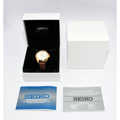 RELOJ SEIKO 100M DORADO