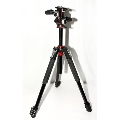 TRIPODE MANFROTTO 055 + ROTULA MHXPRO-3W