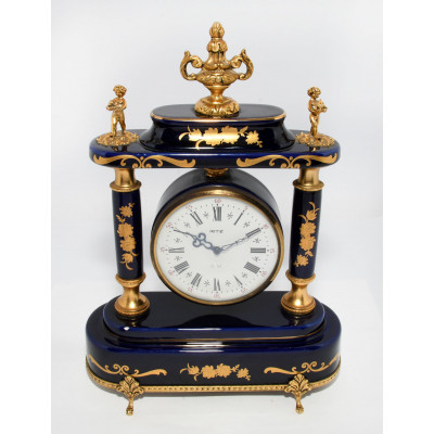 RELOJ DE MESA ANTIGUO LIMOGES