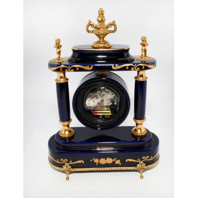 RELOJ DE MESA ANTIGUO LIMOGES