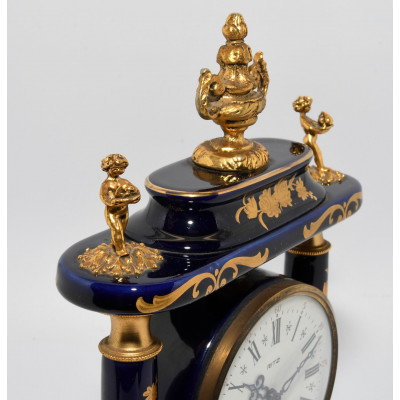 RELOJ DE MESA ANTIGUO LIMOGES