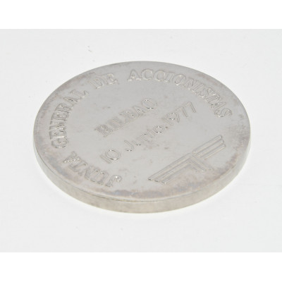 MEDALLA SA ECHEVARRIA BILBAO 1977