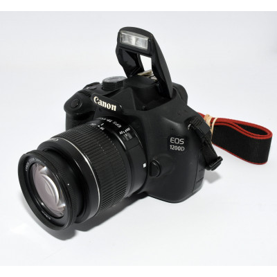 CAMÁRA REFLEX CANON EOS 1200D + F:18-55MM
