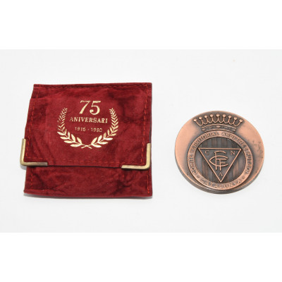 MEDALLA 75 ANIVERSARIO COMITE TERRIRORIAL ARBITROS CATALUNYA
