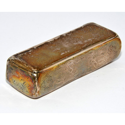 CAJA DE PLATA PARA RAPE