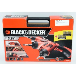 ATORNILLADOR BLACK AND DECKER KC1036 EN MALETIN