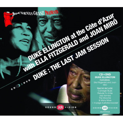 Duke Ellington with Ella Fitzgerald and Joan Miró - At The Côte D'Azur / The Last Jam Session (CD, Album + 2xDVD, Comp, PAL)