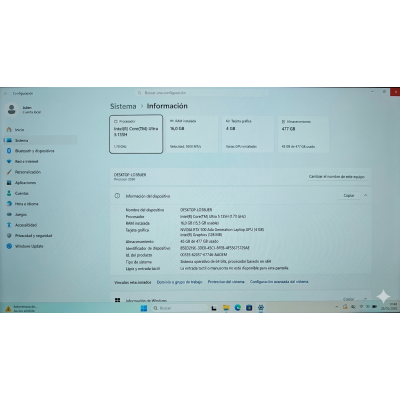 Dell Precision 3590 Intel Core Ultra 5 135H (1.70GHz) 16GB 500GB SSD
