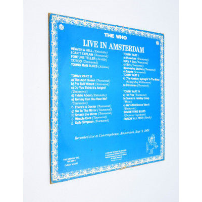 VINILO THE WHO – LIVE IN AMSTERDAM