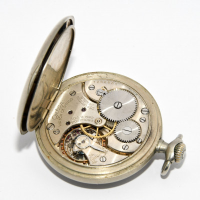 RELOJ DE BOLSILLO OMEGA GRABADO