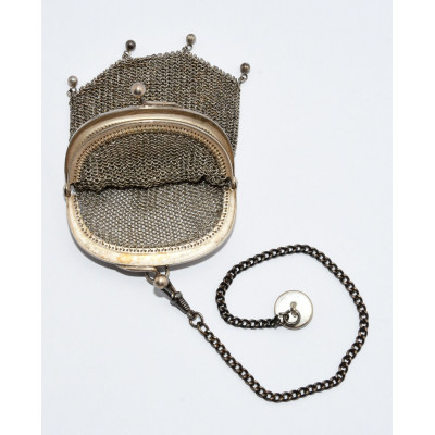 CARTERA MONEDERO DE PLATA