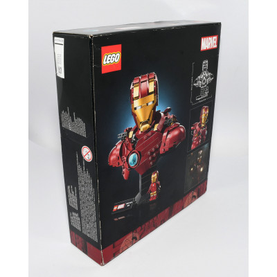 LEGO 76327 IRON MAN MK4 BUST PRECINTADO