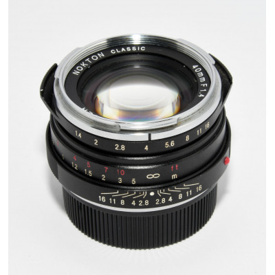 OBJETIVO VOIGTLANDER NOKTON CLASSIC 40MM F:1.4 (LEICA M)