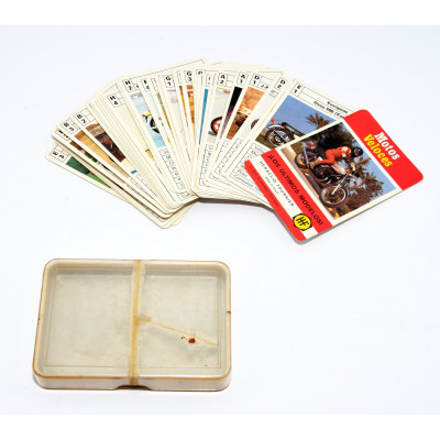 BARAJA DE CARTAS MOTOS VELOCES 1974. FOURNIER