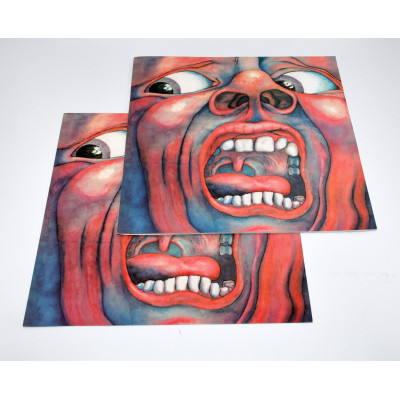KING CRIMSON - IN THE COURT OF THE CRIMSON KING (AN OBSERVATION BY KING CRIMSON) (CD, ALBUM, RM + CD, ALBUM, MONO, RE, RM + CD,