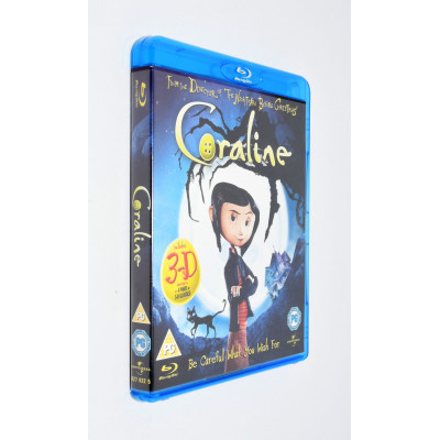 PELICULA BLURAY CORALINE  3D