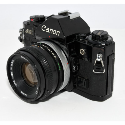 CAMARA ANALOGICA REFLEX CANON A1 + 50MM F:1.8 SC