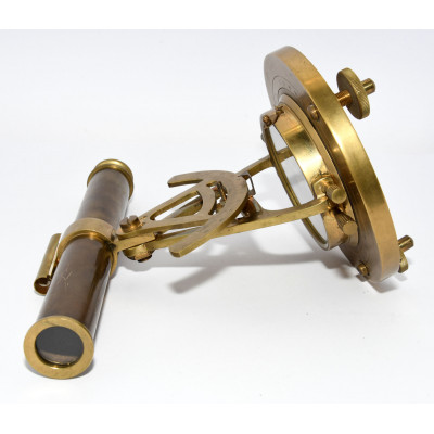 TELESCOPIO DE LATON CON BRUJULA