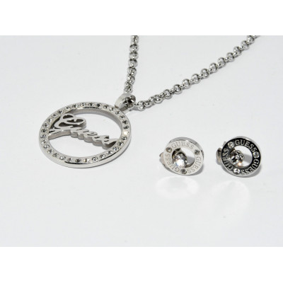 CONJUNTO COLLAR Y PENDIENTES GUESS