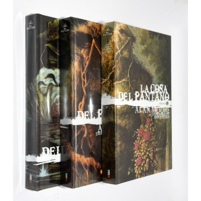 LA COSA DEL PANTANO DE ALAN MOORE (3 VOLUMENES) (EDICION DELUXE)