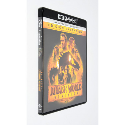 PELICULA BLURAY JURASSIC WORLD: DOMINION (2022) 4K