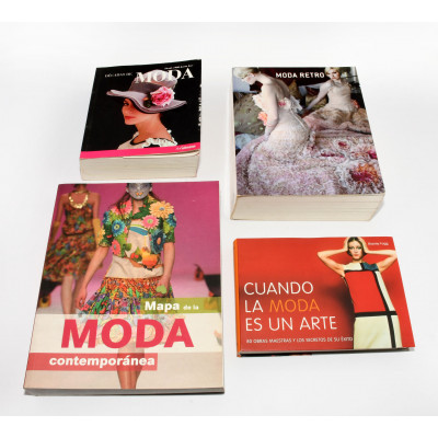 PACK DE LIBROS SOBRE MODA