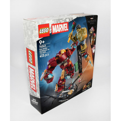 LEGO 76343 MARVEL. EPIC BATTLE: HULKBUSTER VS THE HULK PRECINTADO