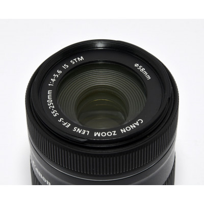 CANON EF-S 55-250MM F: 4-5.6 IS STM