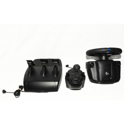 VOLANTE LOGITECH G923 + PEDALES + PALANCA DE MARCHAS