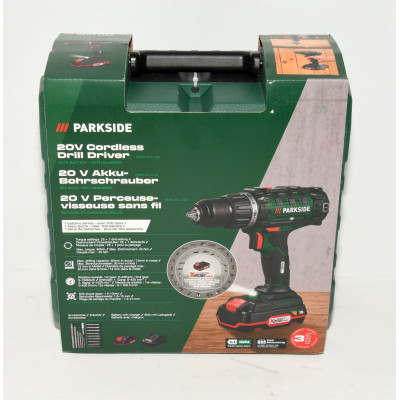 TALADRO A BATERIA PARKSIDE PABS 20-LI G8 PRECINTADO