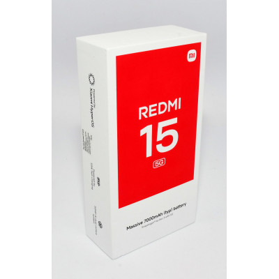 XIAOMI REDMI 15 5G 256GB NEGRO PRECINTADO