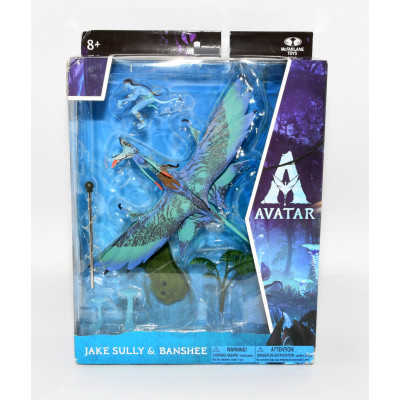 FIGURA JAKE SULLY  & BANSHEE AVATAR PRECINTADO