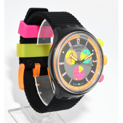 RELOJ SWATCH NEON SEPIA