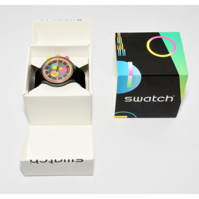 RELOJ SWATCH NEON SEPIA