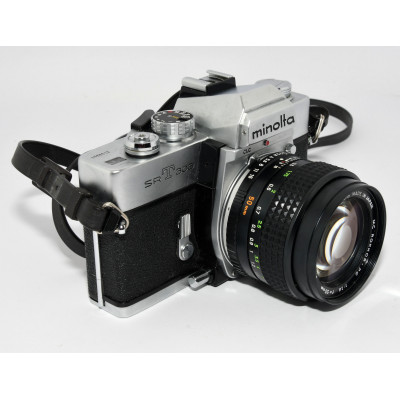 CAMARA ANALOGICA REFLEX MINOLTA SRT 303 + ROKKOR 50MM F:1.4