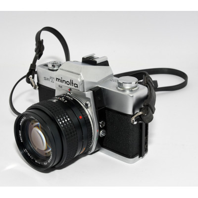 CAMARA ANALOGICA REFLEX MINOLTA SRT 303 + ROKKOR 50MM F:1.4
