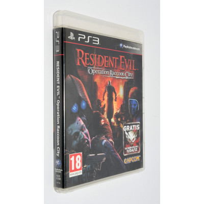 RESIDENT EVIL OPERATION RACCOON CITY PS3