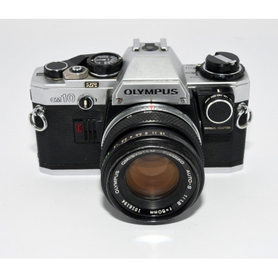 CAMARA ANALOGICA REFLEX OLYMPUS OM10 + ZUIKO 50MM F:1.8 AUTO-S