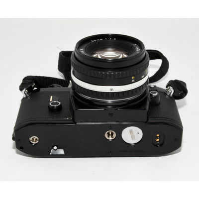 CAMARA ANALOGICA REFLEX NIKON EM + 50MM F:1.8