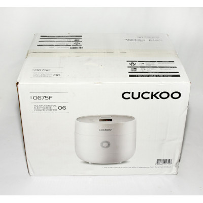 ARROCERA CUCKOO CR-0675F BLANCO LCD TÁCTIL 120V PRECINTADA