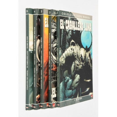 EL CABALLERO LUNA 100 MARVEL (5 TOMOS - COMPLETA)