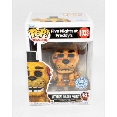 FUNKO POP WITHERED GOLDEN FREDDY 1033