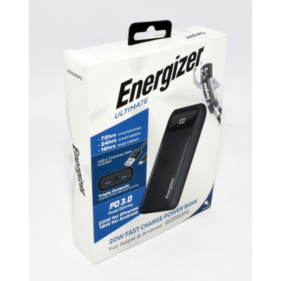 POWERBANK ENERGIZER ULTIMATE 20W PRECINTADA