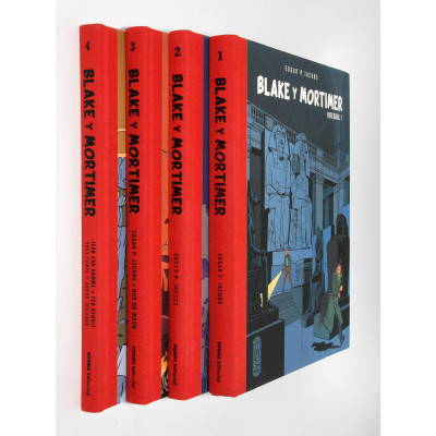 COLECCION BLAKE MORTIMER INTEGRAL. TOMOS 1-4